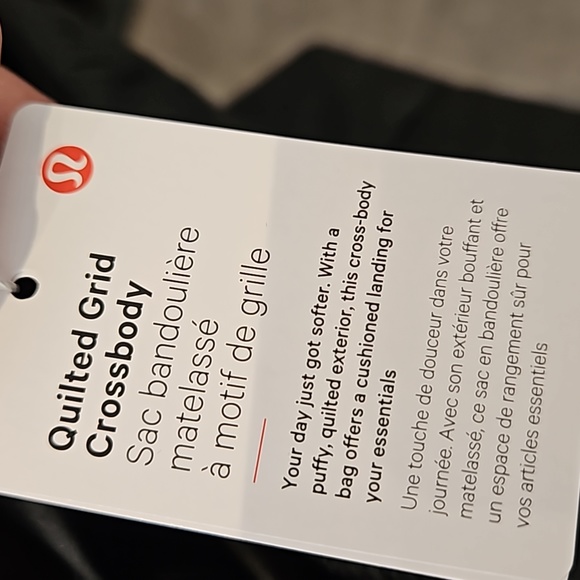 Lululemon Quilted Grid Crossbody - Picture 3 of 4